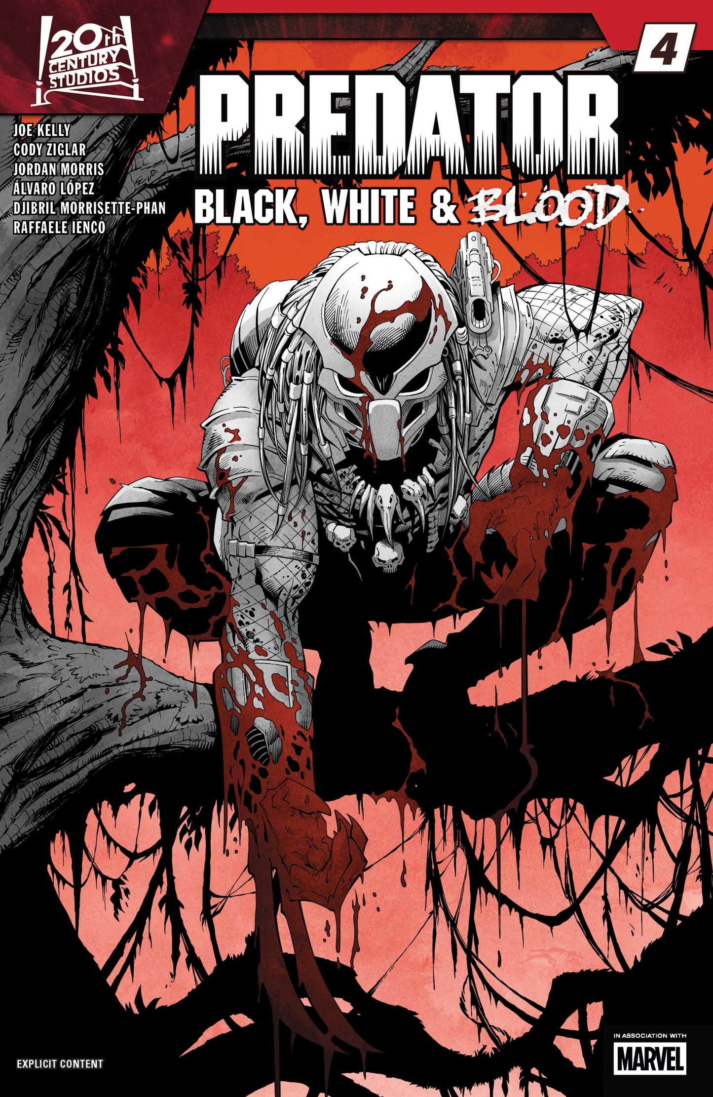 Predator: Black, White & Blood (2025) #4