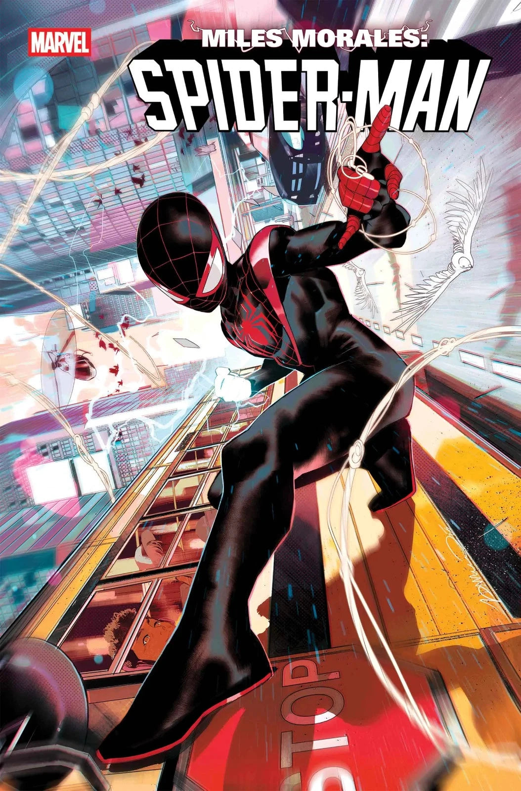 miles morales spider man #1 poster promo