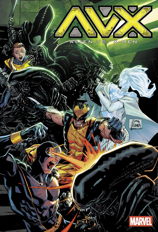 Alien vs X-Men #1 poster