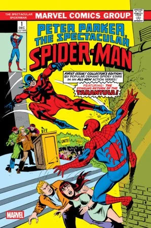 peter parker spectacular spider man #1 facsimile edition poster promo